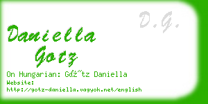 daniella gotz business card